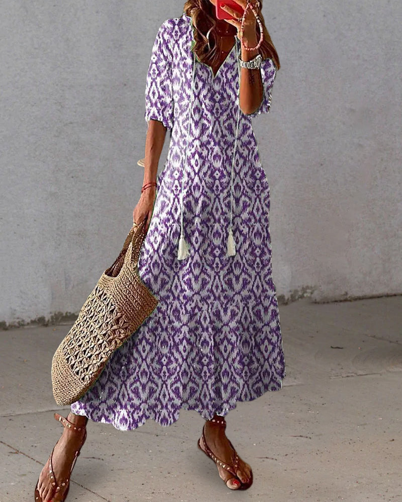 Sylvia™ – Bohemian Maxi Dress