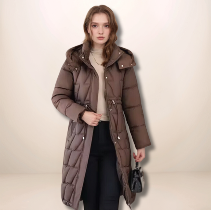Sylvia™ - Long Quilted Jacket