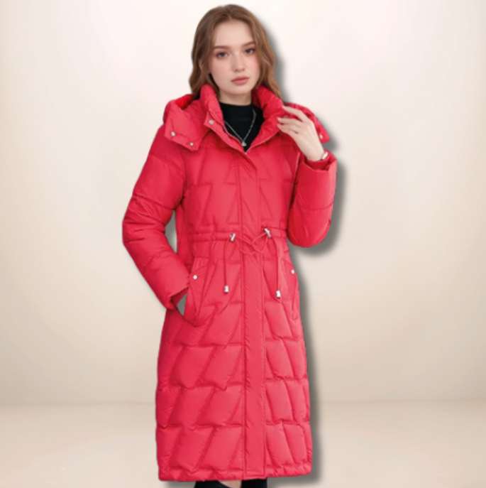 Sylvia™ - Long Quilted Jacket