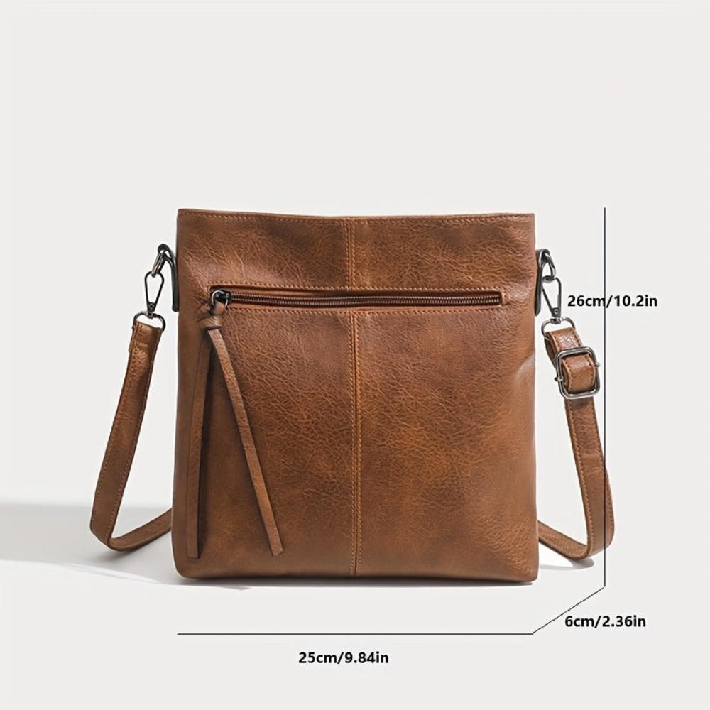 Sylvia™ | Retro Square Crossbody Bag