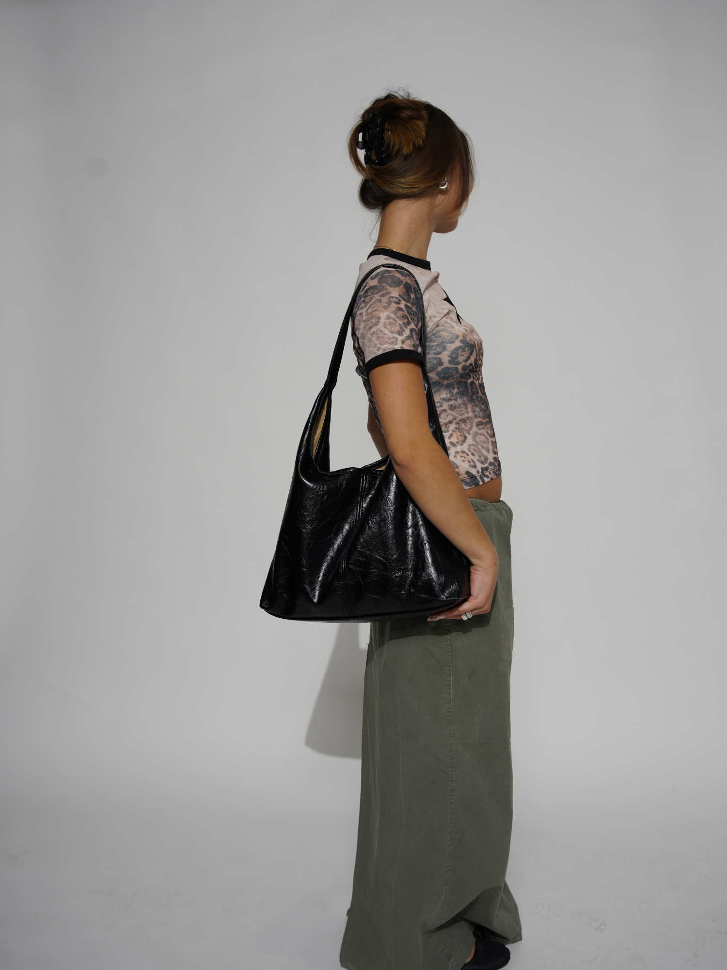 Sylvia™ Crimson Luxe Leather Satchel