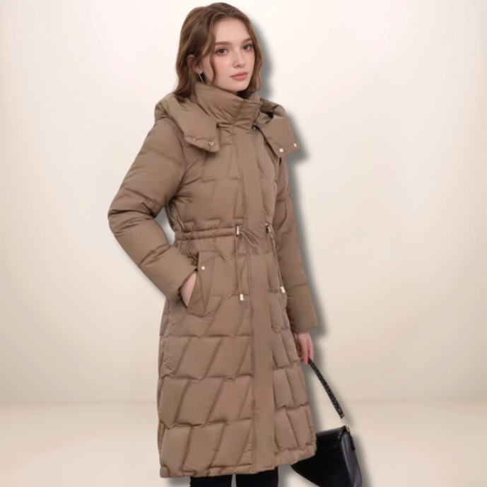 Sylvia™ - Long Quilted Jacket