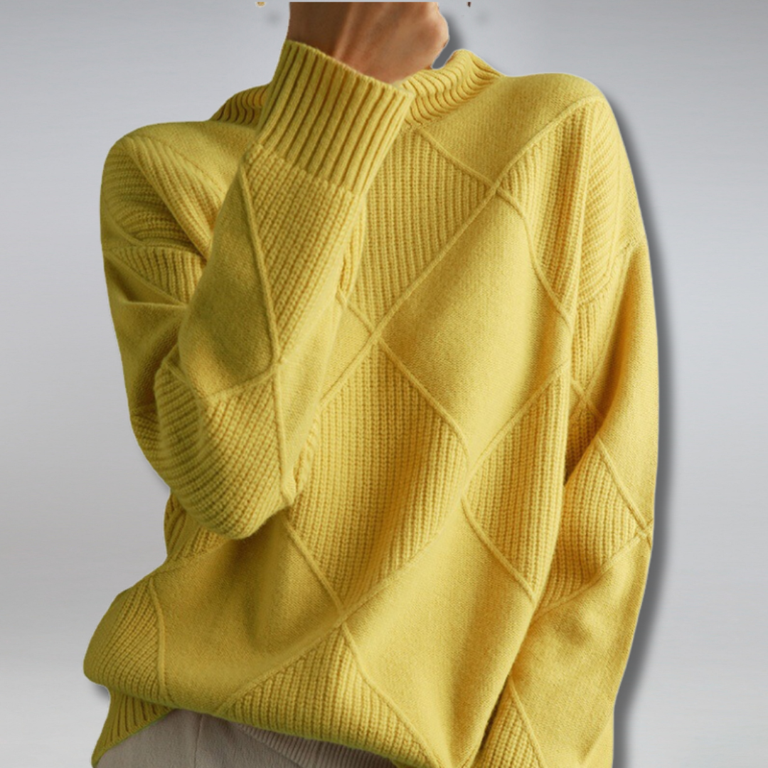Sylvia™ - Couture Turtleneck Jumper
