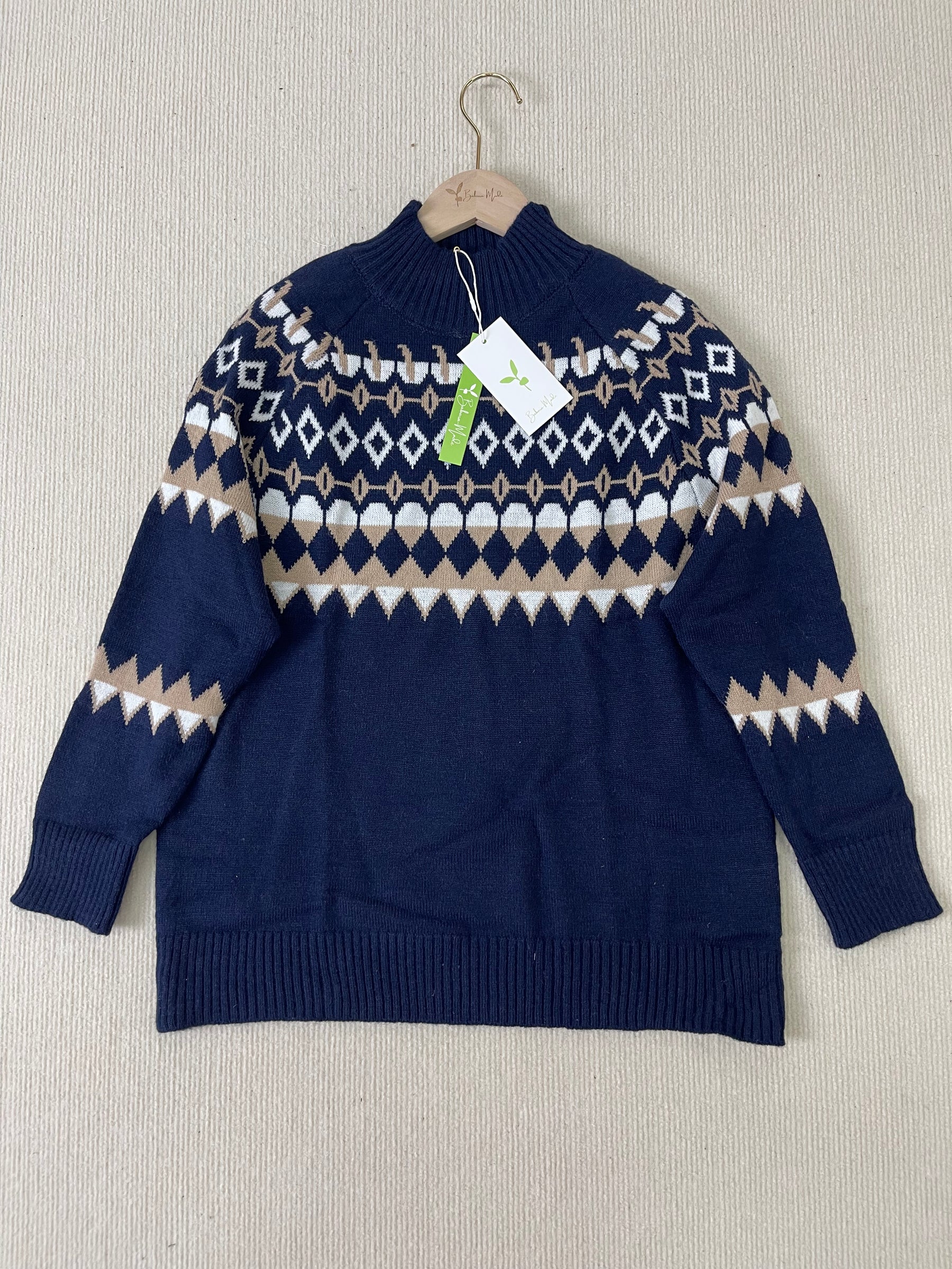 Sylvia™ | Geometric Sweater