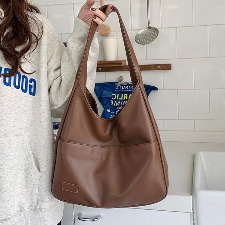 Sylvia™ – Minimalist Slouch Shoulder Bag