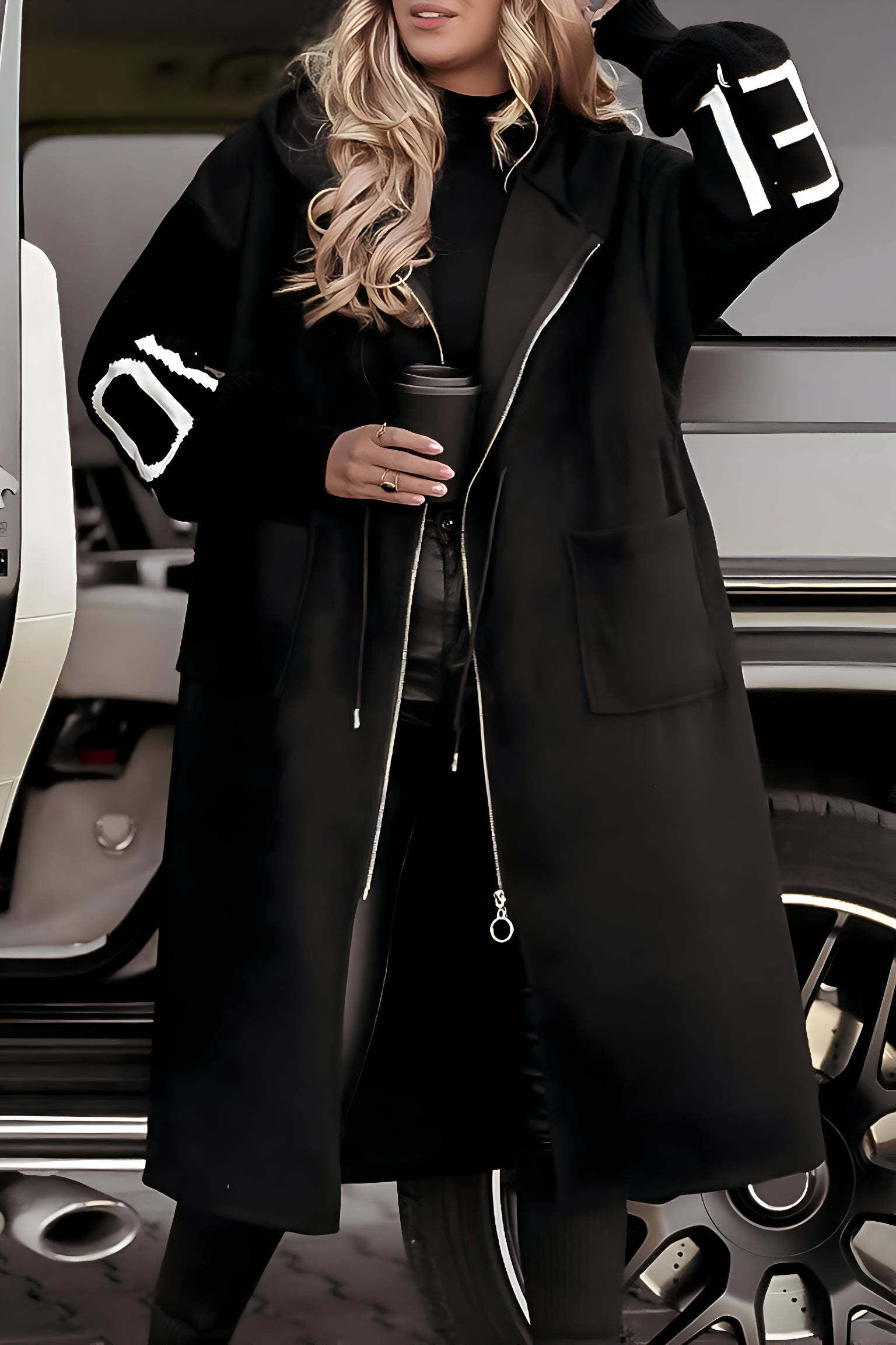Sylvia™ | Elegant Hooded Coatigan