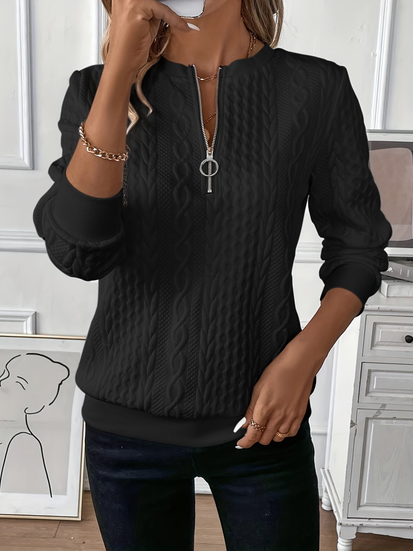 Sylvia™ - Jumper with Zip