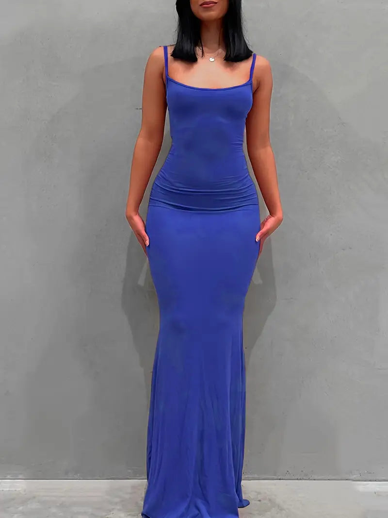 Sylvia™ – Sleek Bodycon Maxi Dress