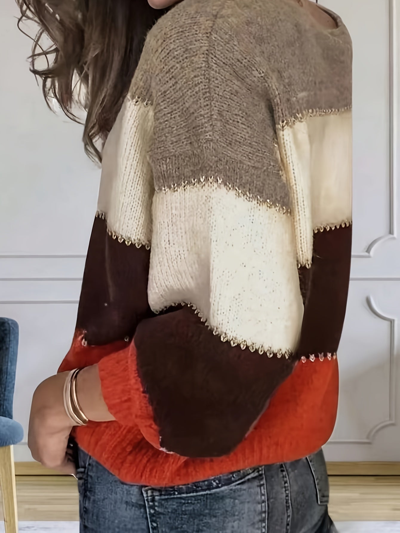 Sylvia™ - Color Block Sweater