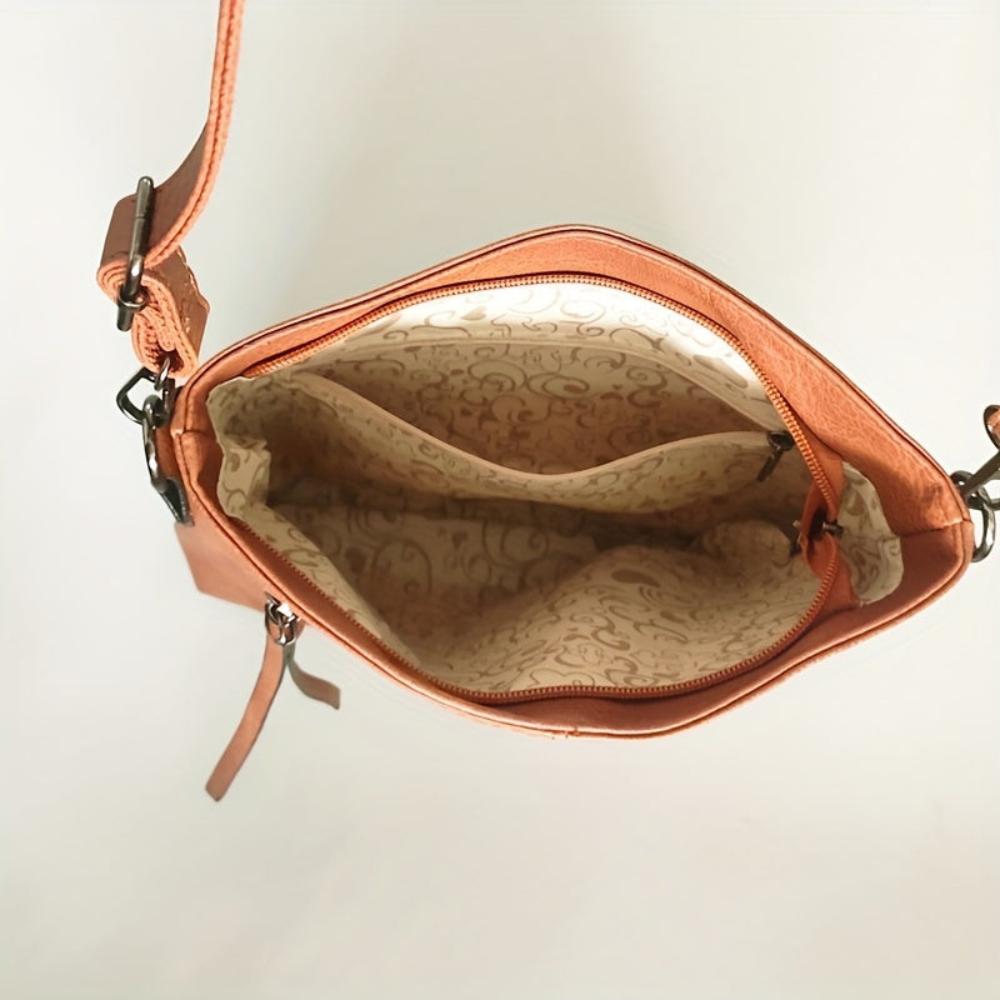 Sylvia™ | Retro Square Crossbody Bag