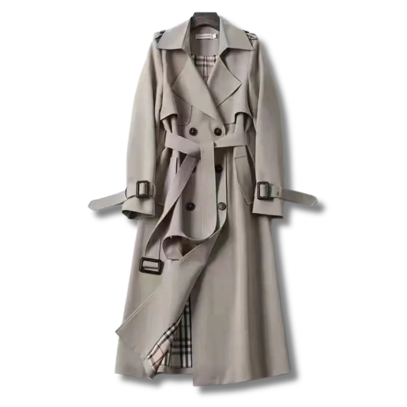 Sylvia™ - Belted Trench Coat
