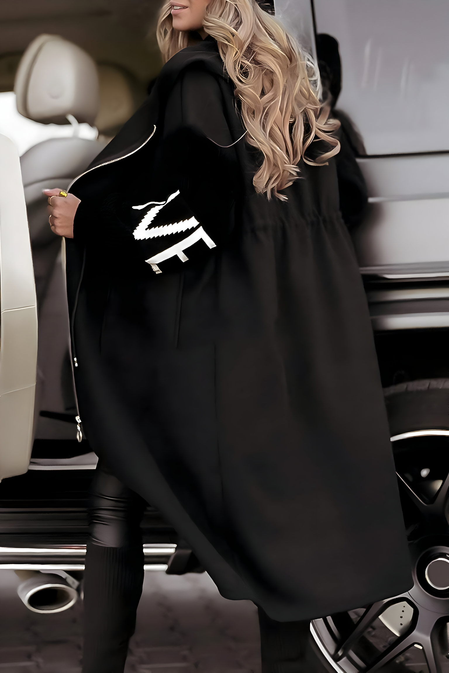 Sylvia™ | Elegant Hooded Coatigan