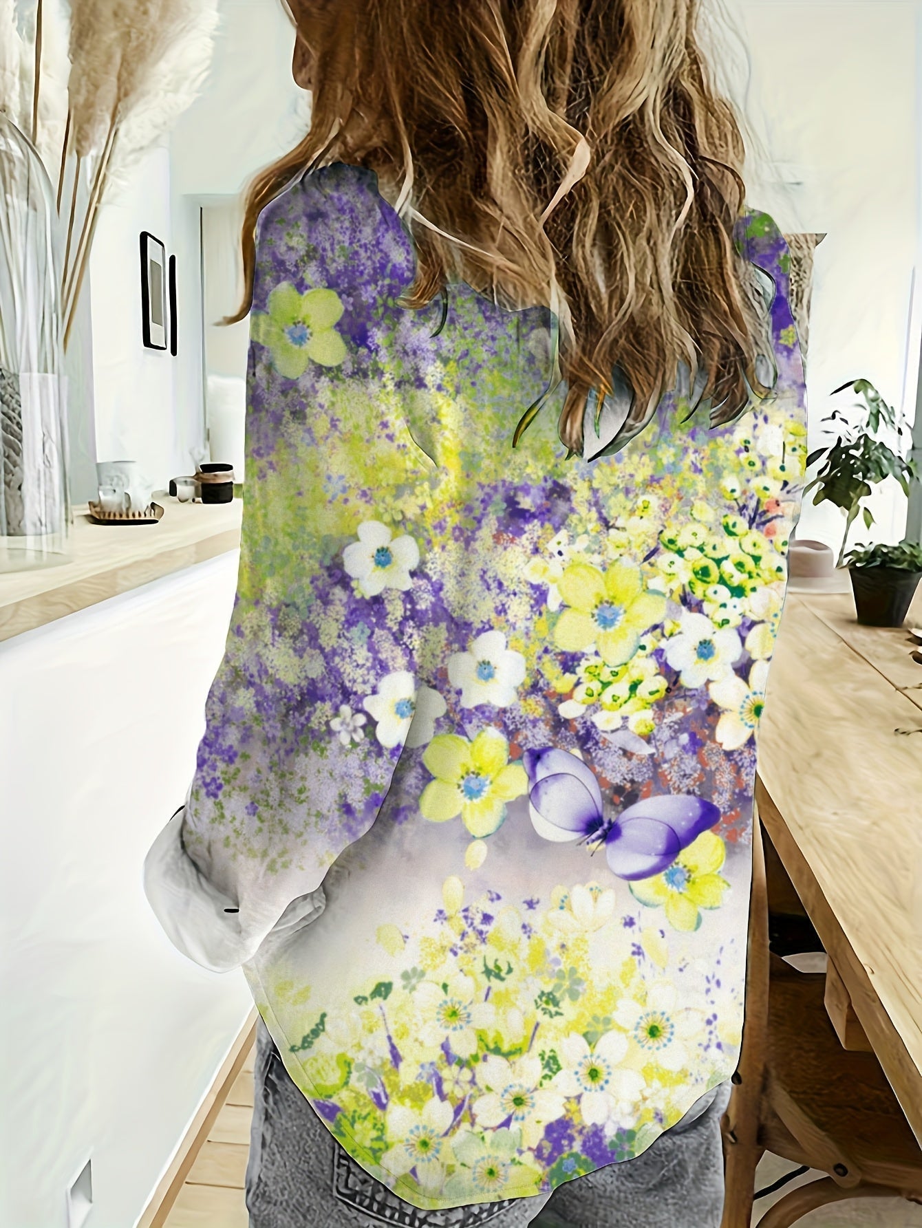 Sylvia™ – Floral Print Lightweight Shirt