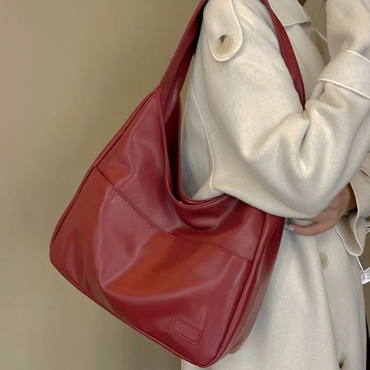 Sylvia™ – Minimalist Slouch Shoulder Bag