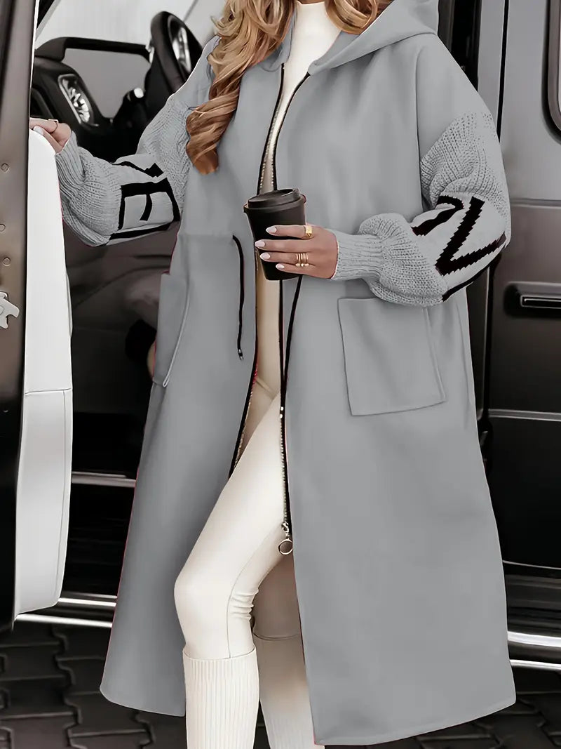 Sylvia™ | Elegant Hooded Coatigan