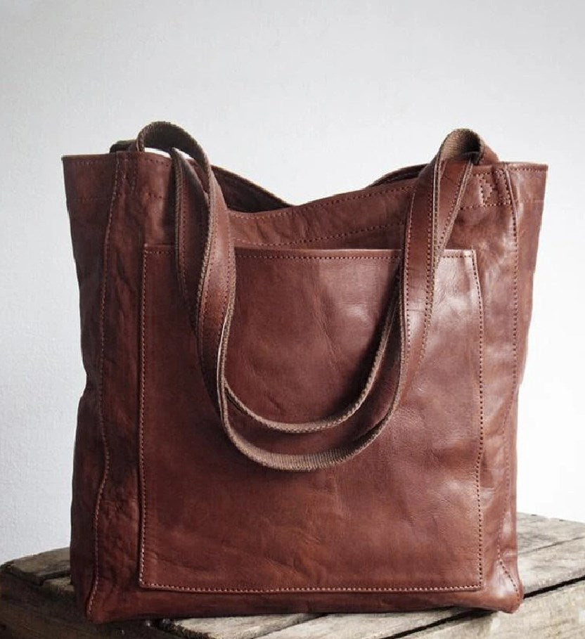 Sylvia™ | Classic Leather Tote