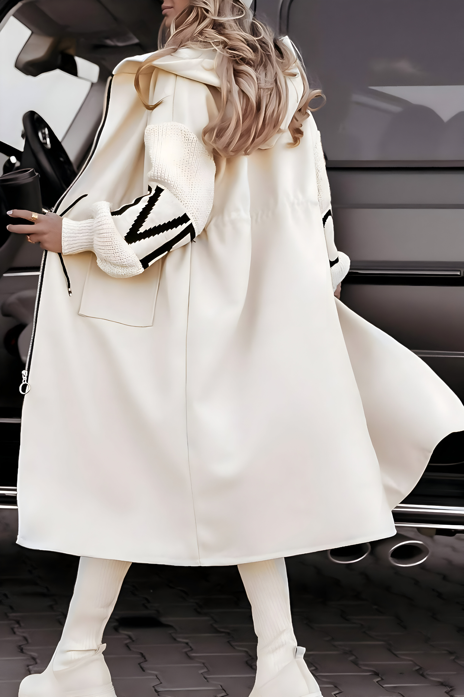 Sylvia™ | Elegant Hooded Coatigan