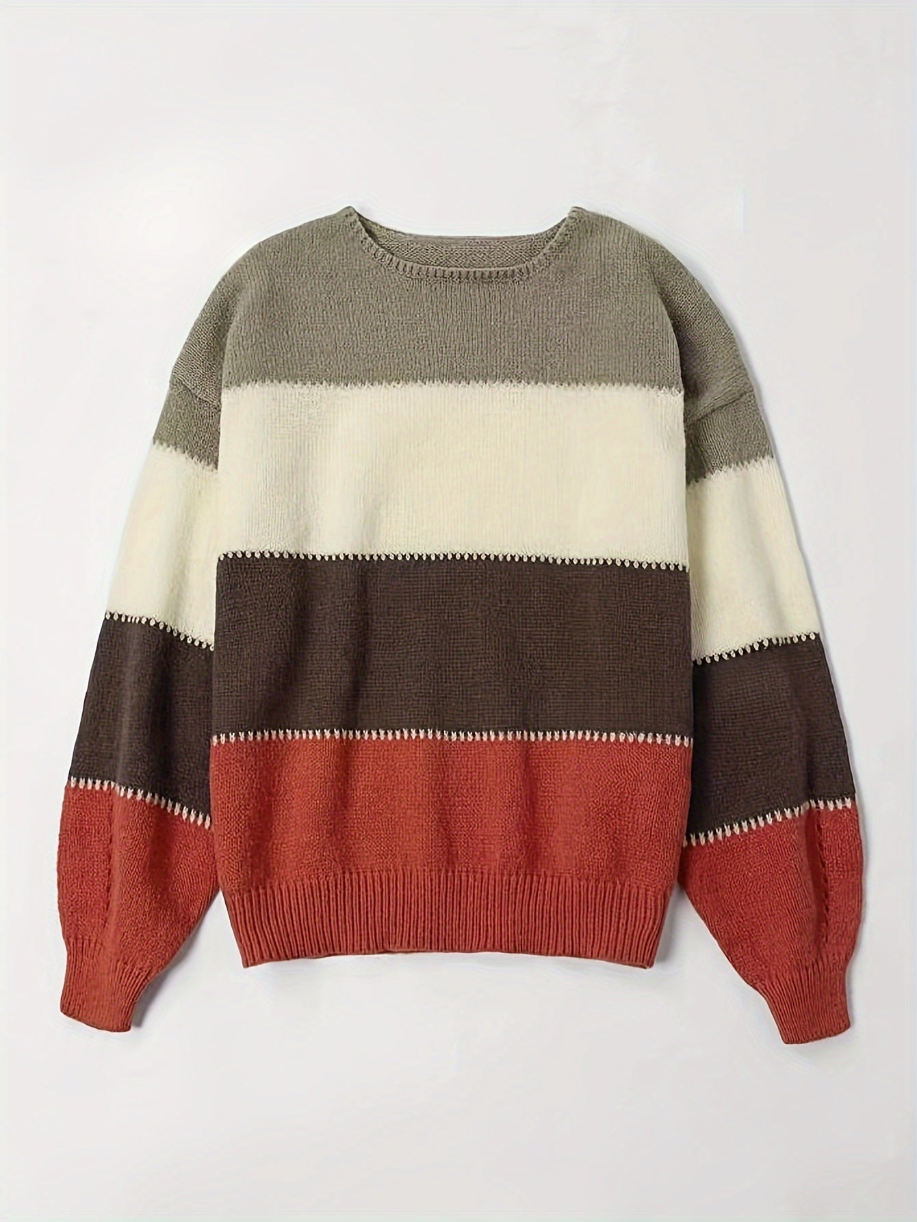 Sylvia™ - Color Block Sweater