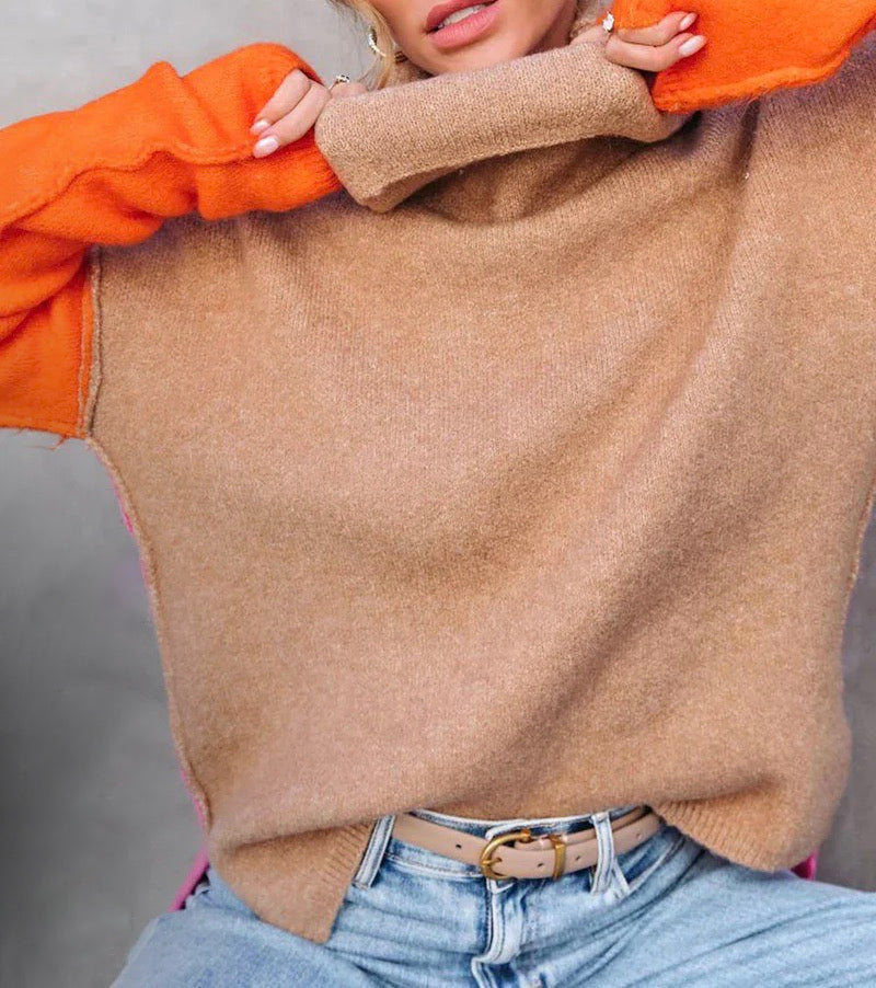 Sylvia™ – Relaxed Turtleneck Jumper