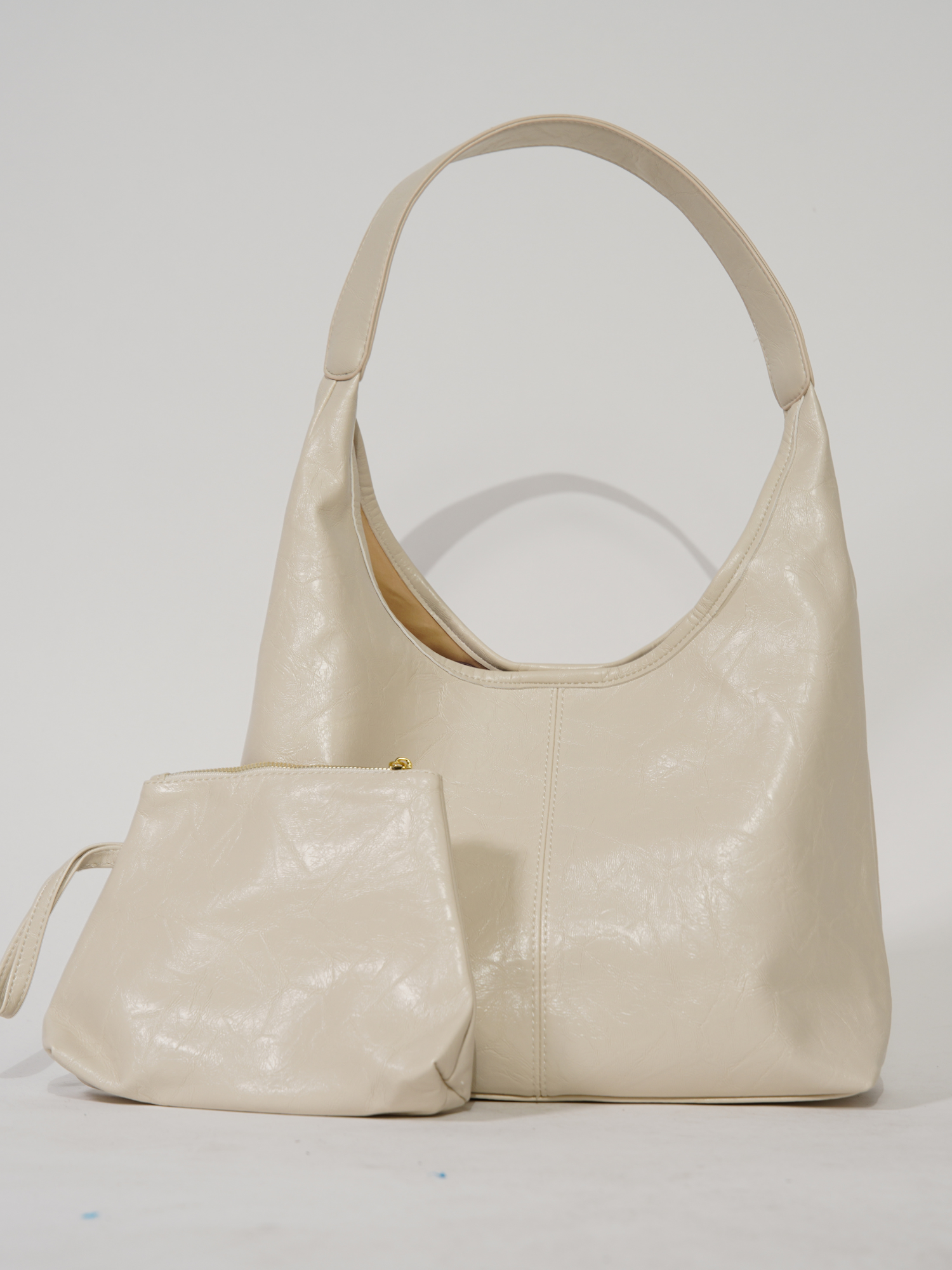 Sylvia™ Crimson Luxe Leather Satchel