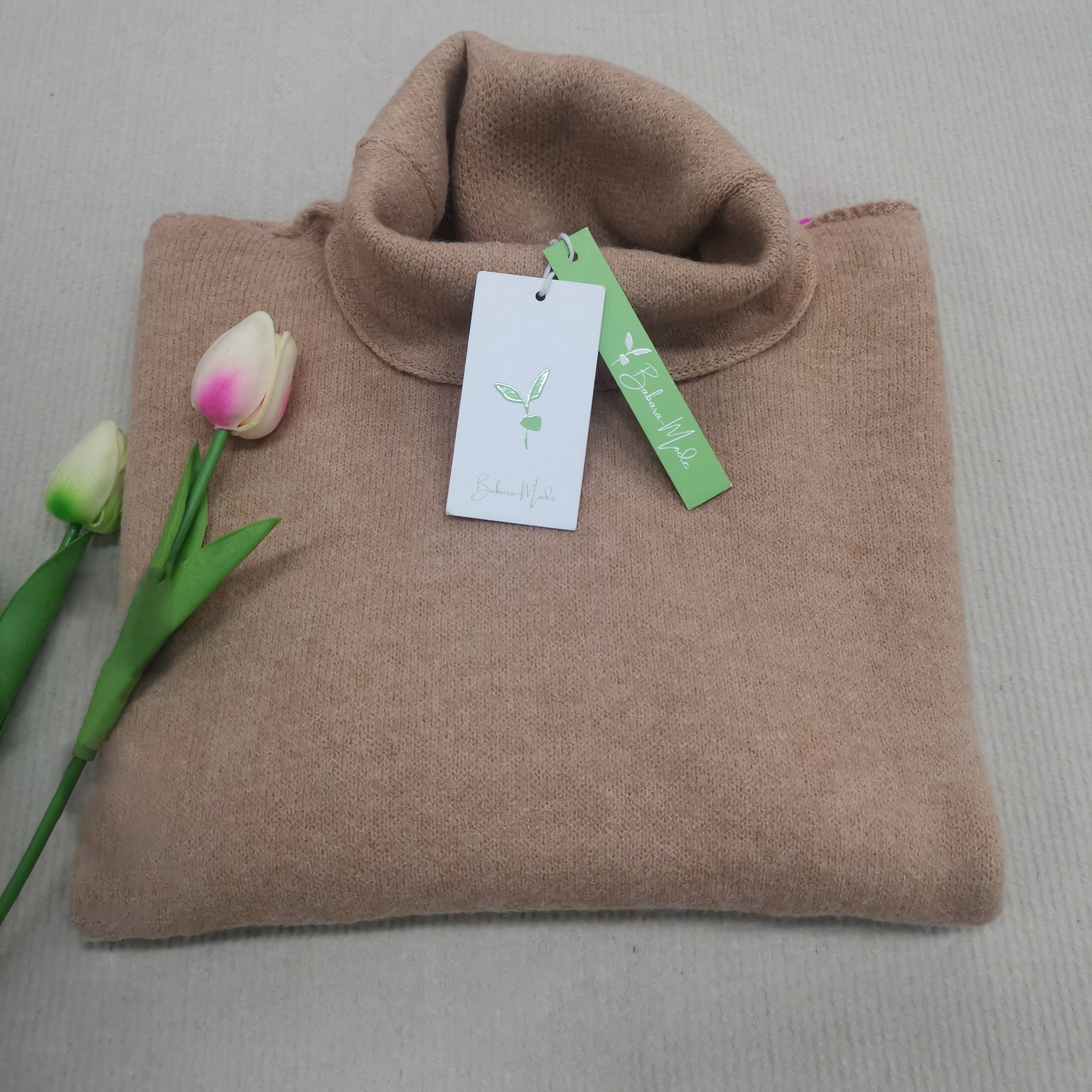 Sylvia™ – Relaxed Turtleneck Jumper