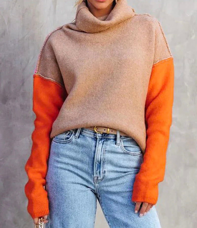Sylvia™ – Relaxed Turtleneck Jumper