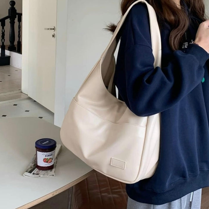 Sylvia™ – Minimalist Slouch Shoulder Bag