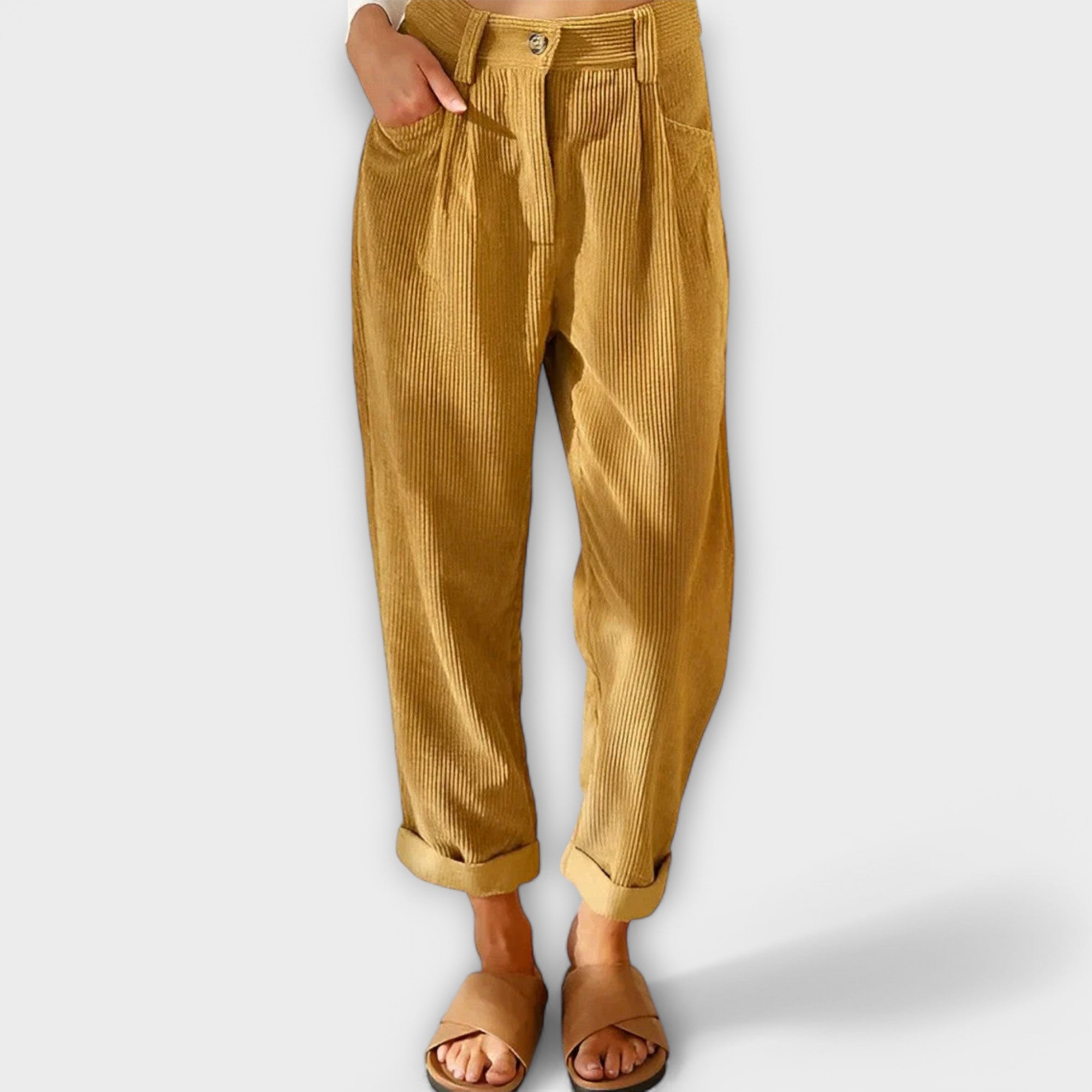 Sylvia™ - Modern Cord Trousers