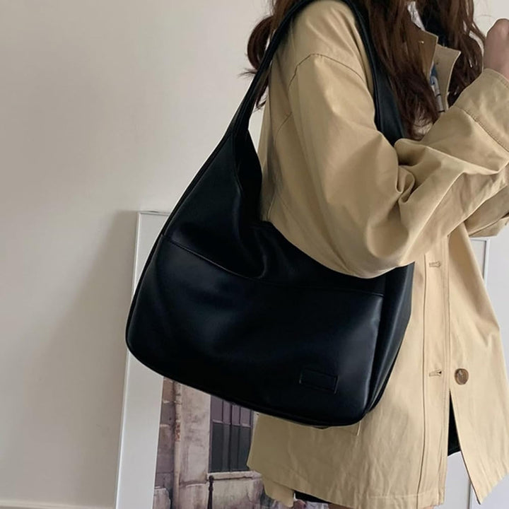 Sylvia™ – Minimalist Slouch Shoulder Bag