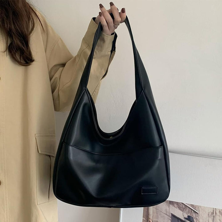 Sylvia™ – Minimalist Slouch Shoulder Bag