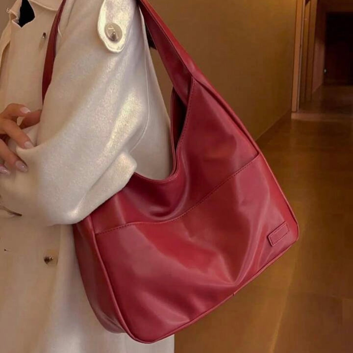 Sylvia™ – Minimalist Slouch Shoulder Bag