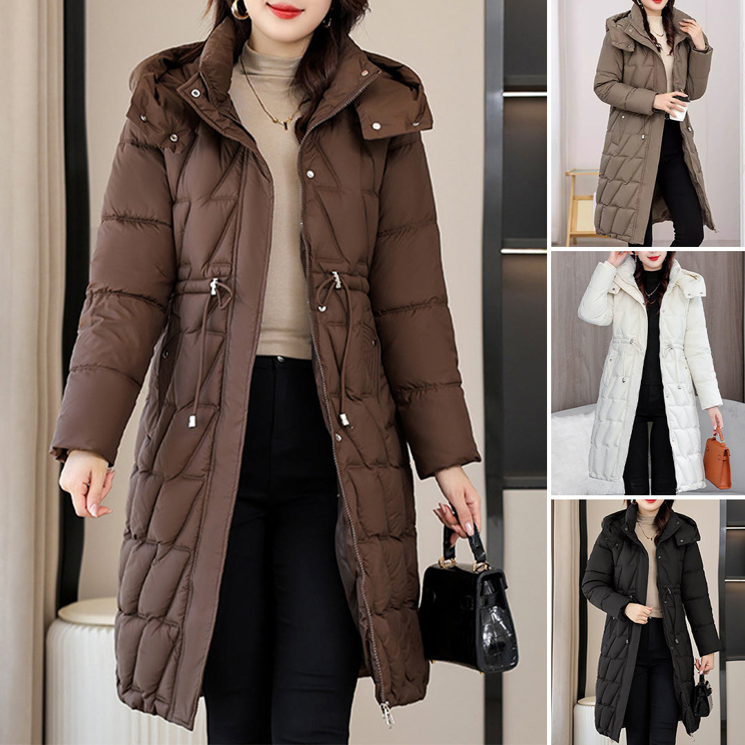 Sylvia™ - Long Quilted Jacket