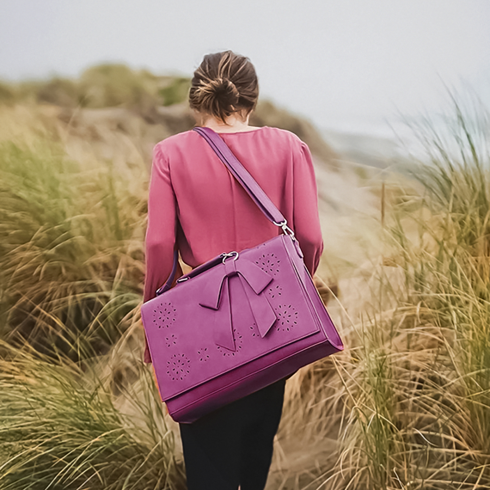 Sylvia™ | Elegant Bow-Tie Satchel