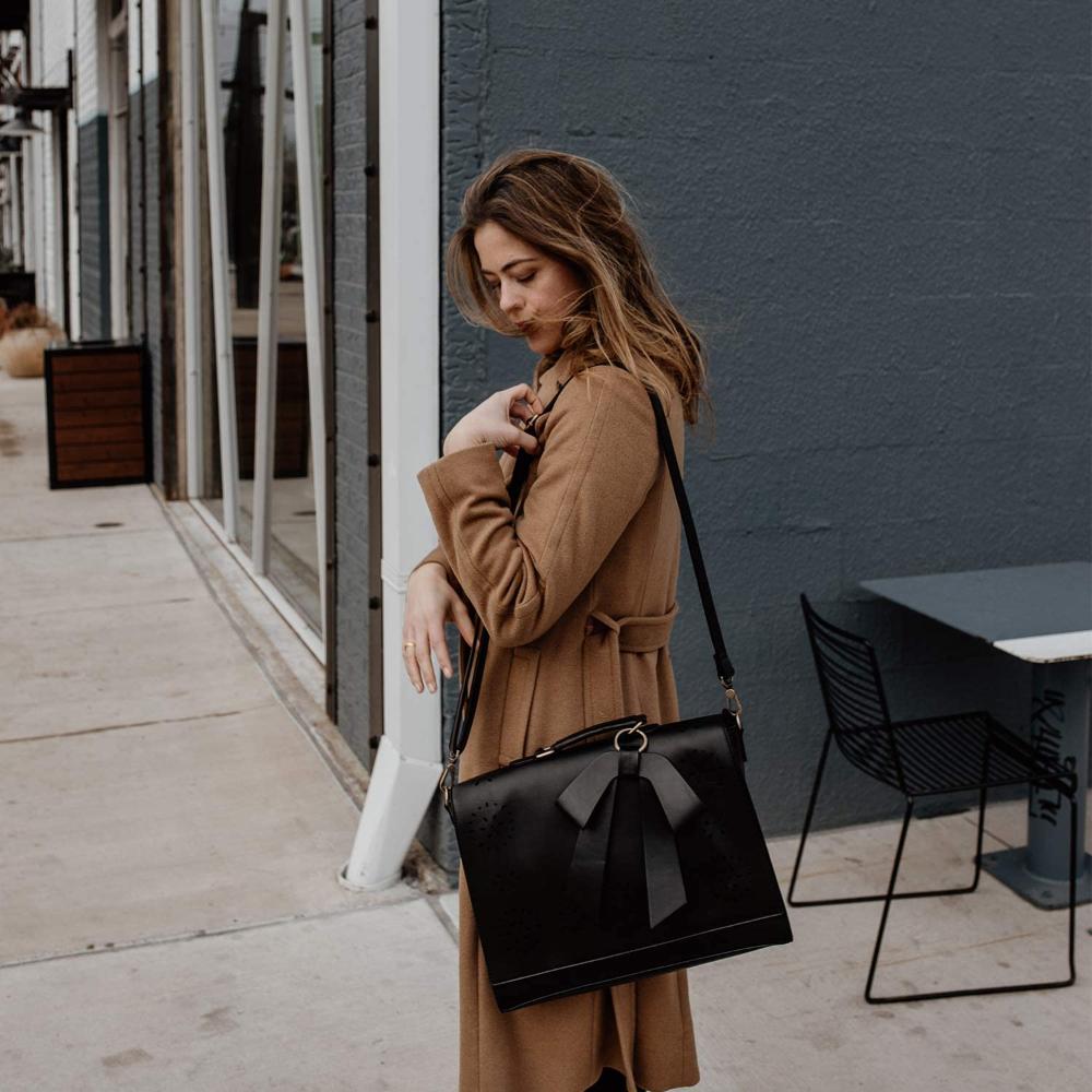 Sylvia™ | Elegant Bow-Tie Satchel