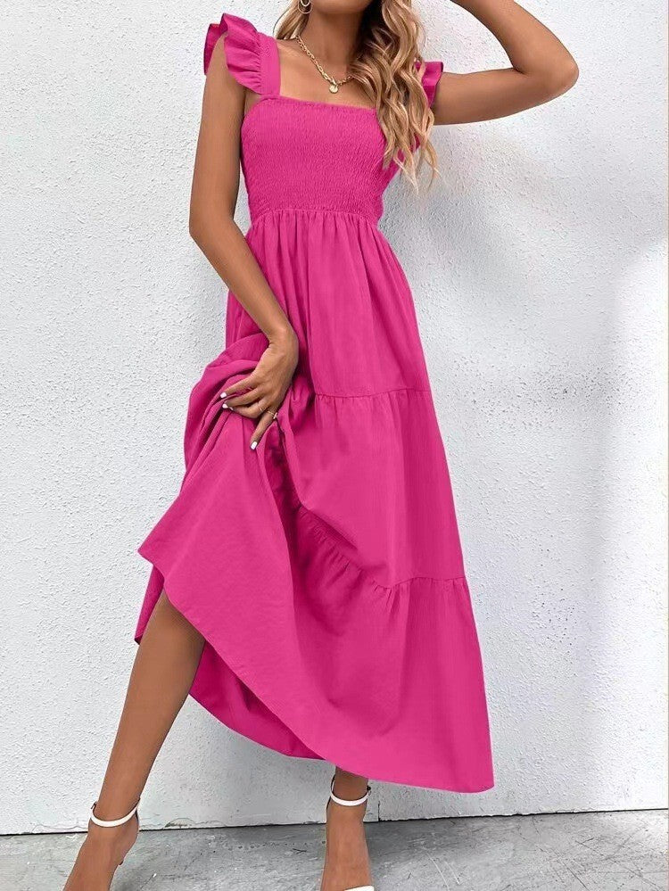 Sylvia™ CJ – Smocked Tiered Maxi Dress