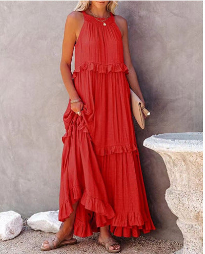 Sylvia™ – Tiered Ruffle Maxi Dress