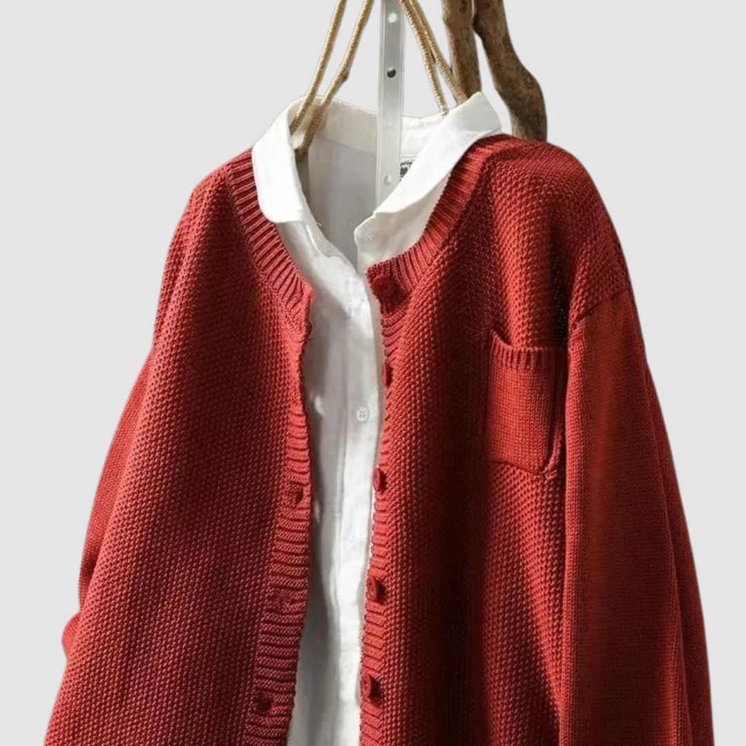 Sylvia™ - Cozy Knit Cardigan