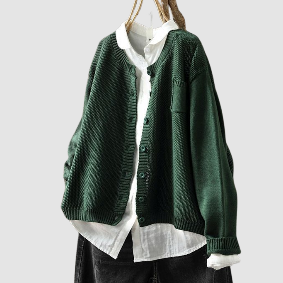 Sylvia™ - Cozy Knit Cardigan