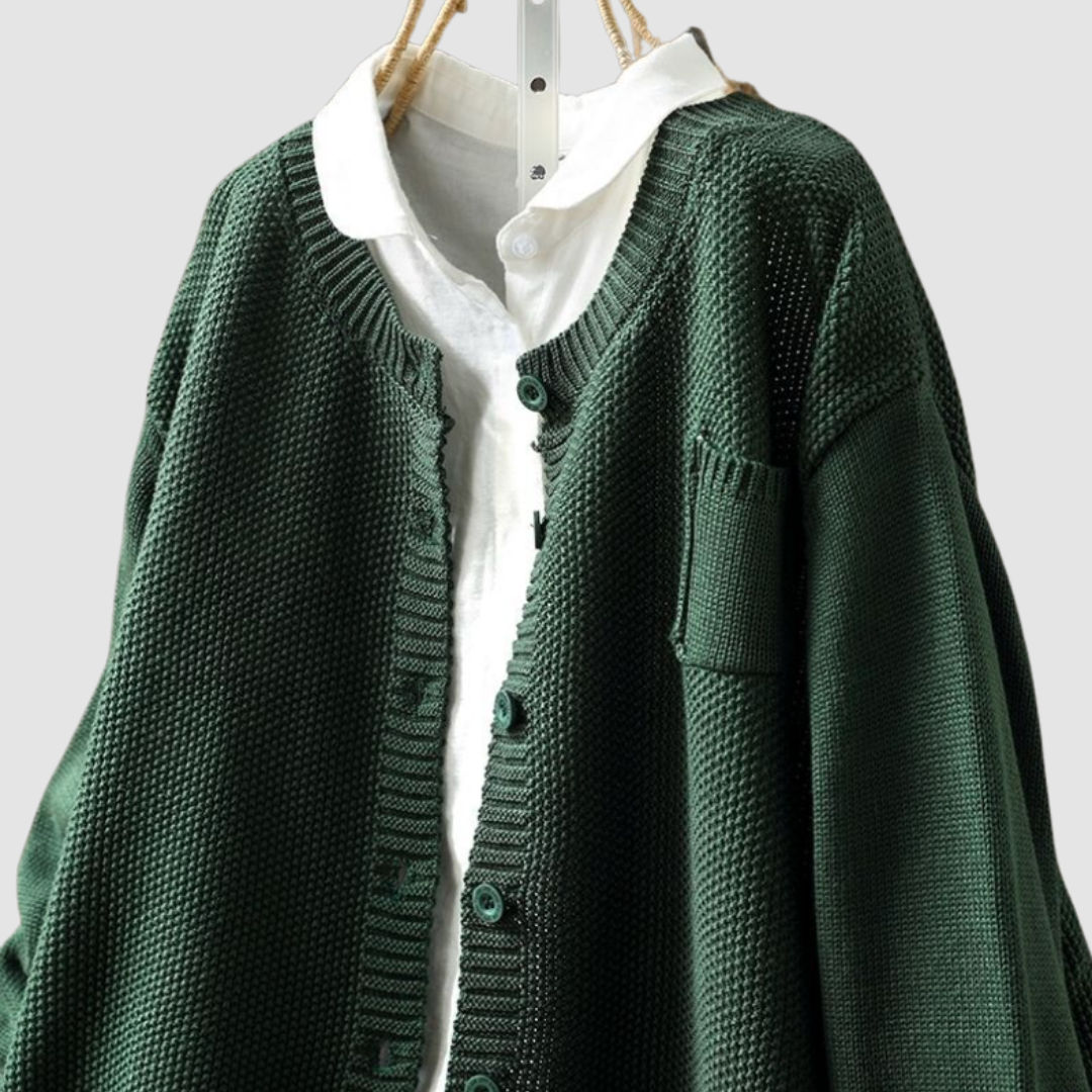 Sylvia™ - Cozy Knit Cardigan