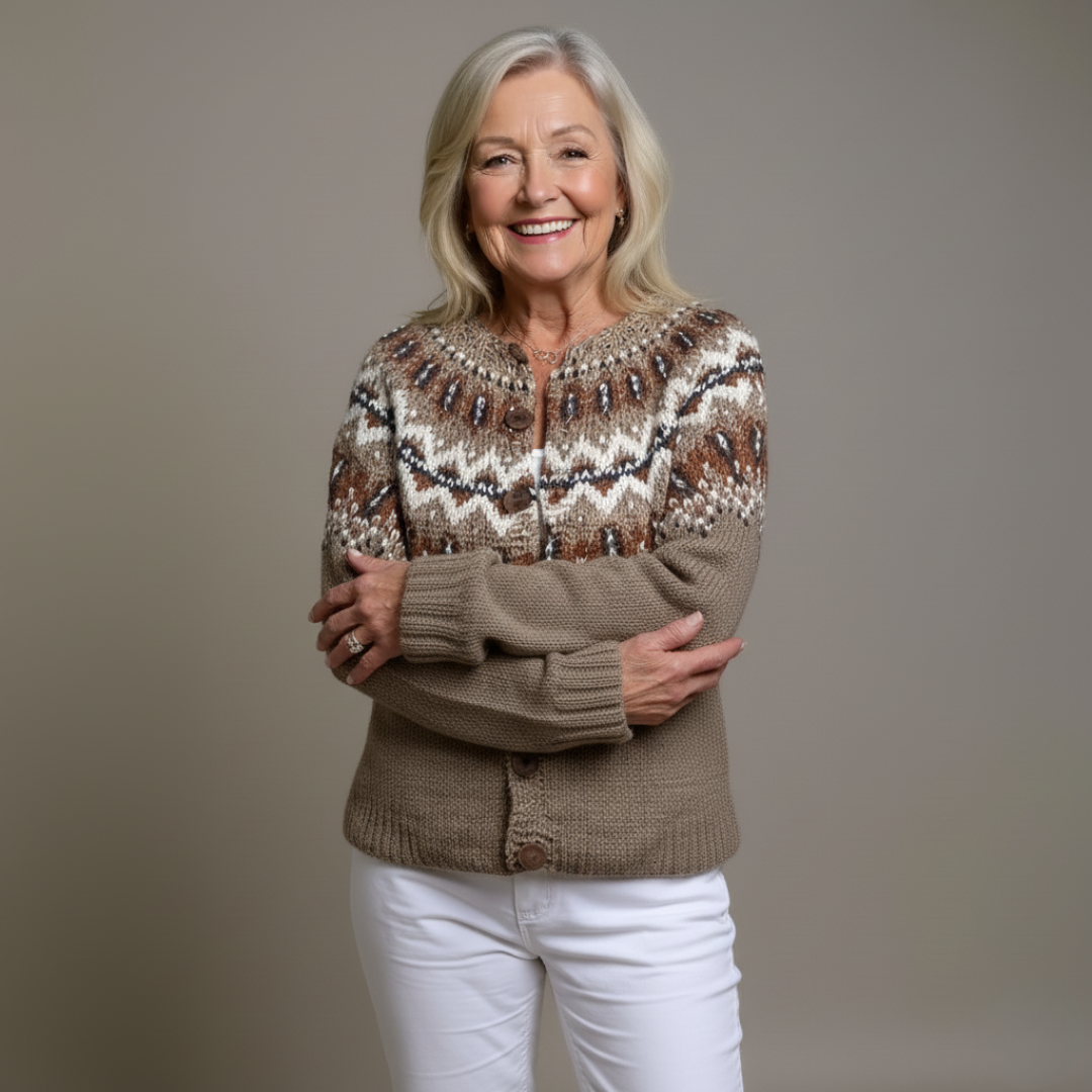 Sylvia™ | Vintage Icelandic Cardigan