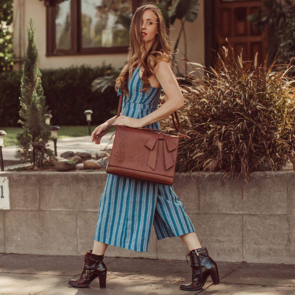 Sylvia™ | Elegant Bow-Tie Satchel