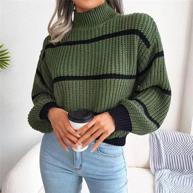 Sylvia™ - Couture Turtleneck Jumper