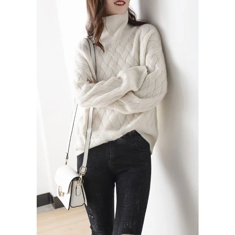 Sylvia™ - Autumn Turtleneck Jumper