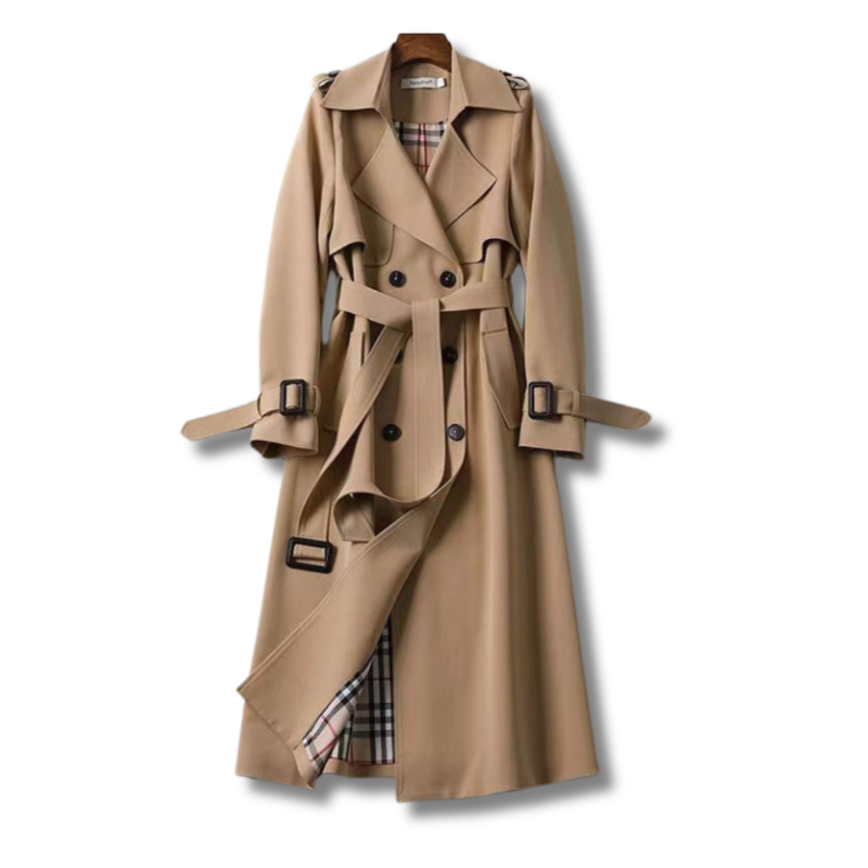 Sylvia™ - Belted Trench Coat
