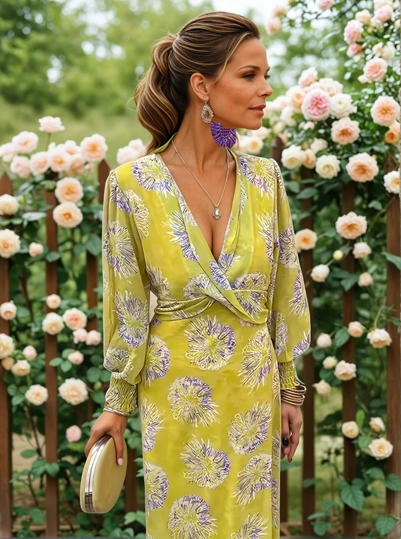 Sylvia™ Serenity Midi Dress