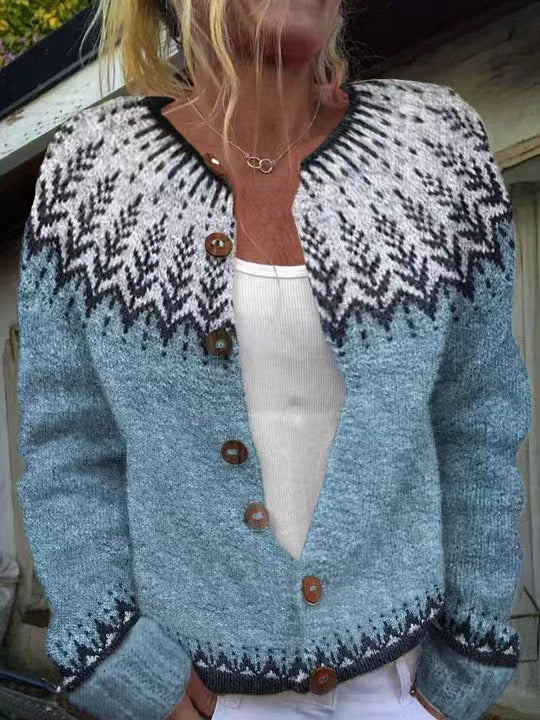 Sylvia™ | Vintage Icelandic Cardigan