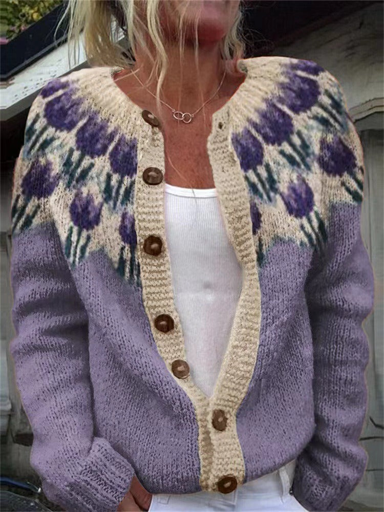 Sylvia™ | Vintage Icelandic Cardigan