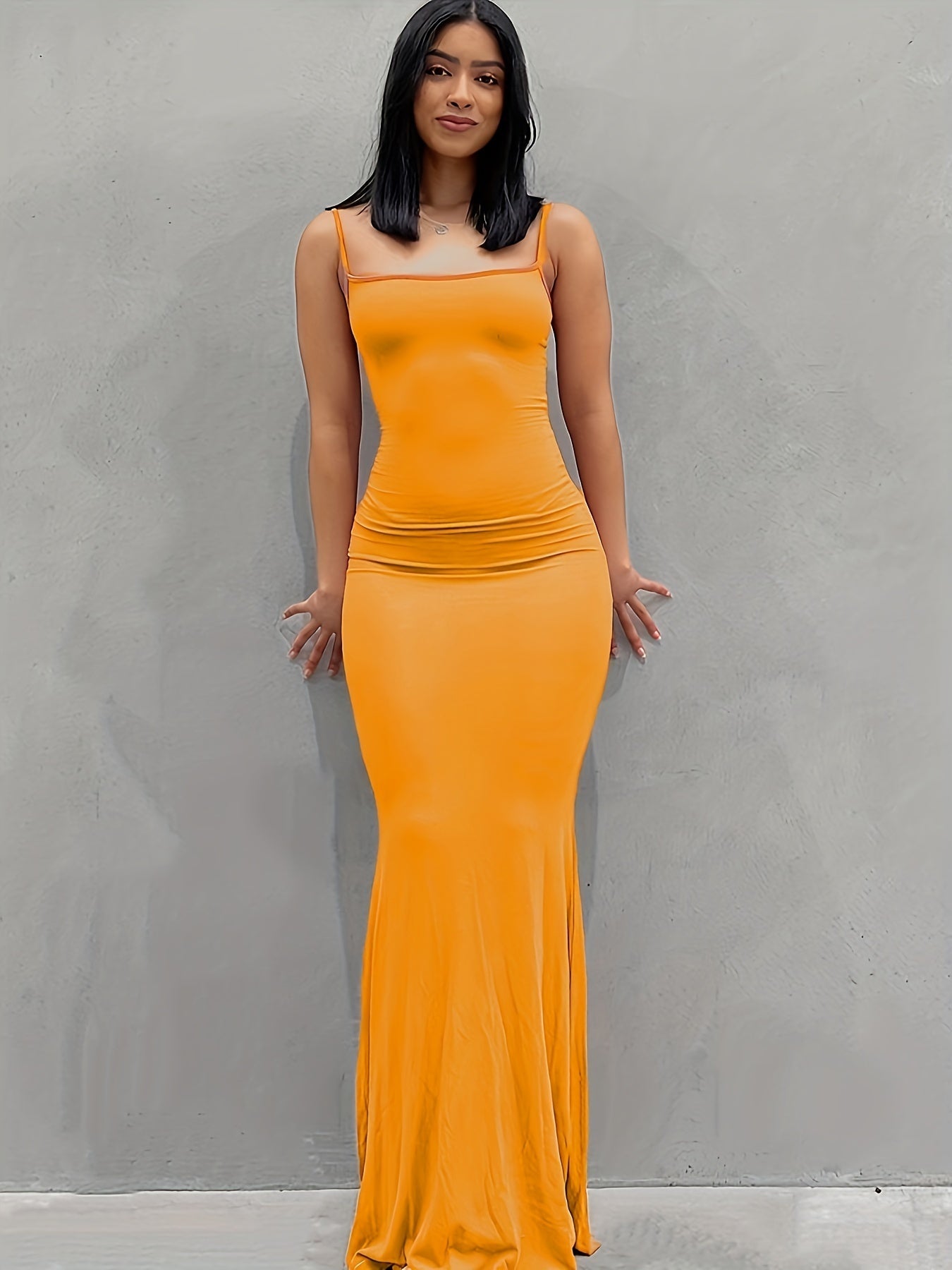 Sylvia™ – Sleek Bodycon Maxi Dress