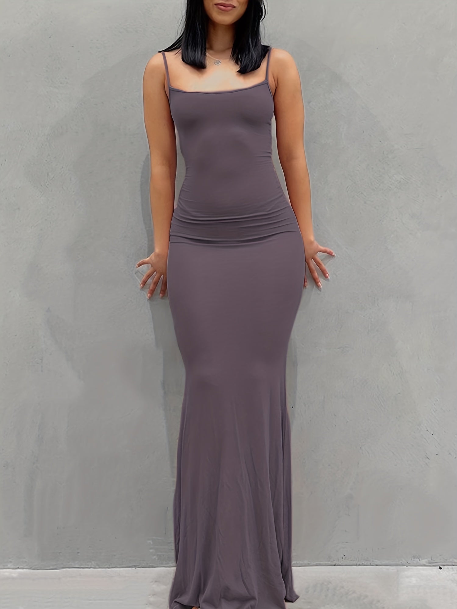 Sylvia™ – Sleek Bodycon Maxi Dress