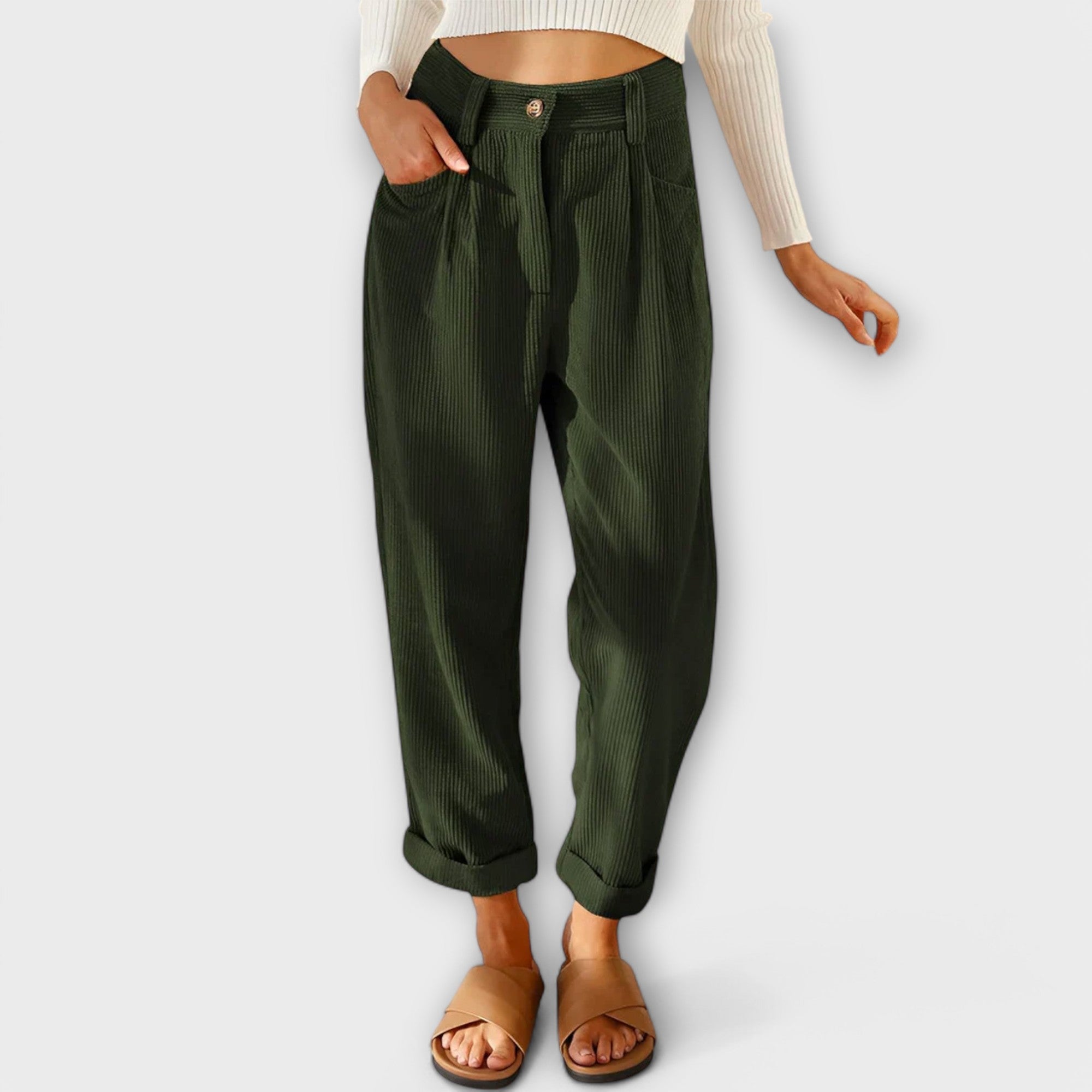 Sylvia™ - Modern Cord Trousers